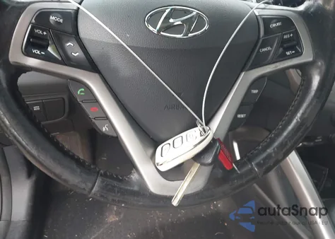 2013 Hyundai Veloster Base W/Gray z USA, uszkodzony, nr VIN KMHTC6AD9DU140485